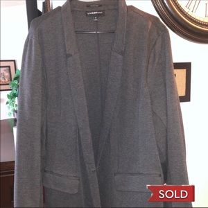 Gray Blazer- Size 26